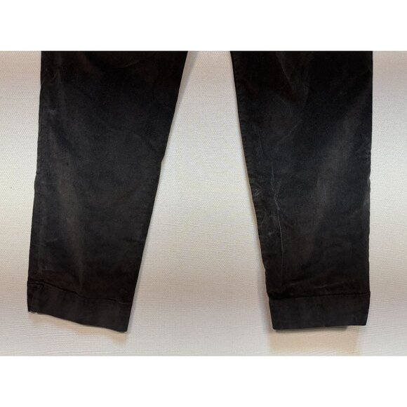 J. Jill Women's Corduroy Career Office Pull On Pants Stretch Size 8 Petite Black - Picture 12 of 12